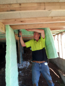 Underfloor insulation